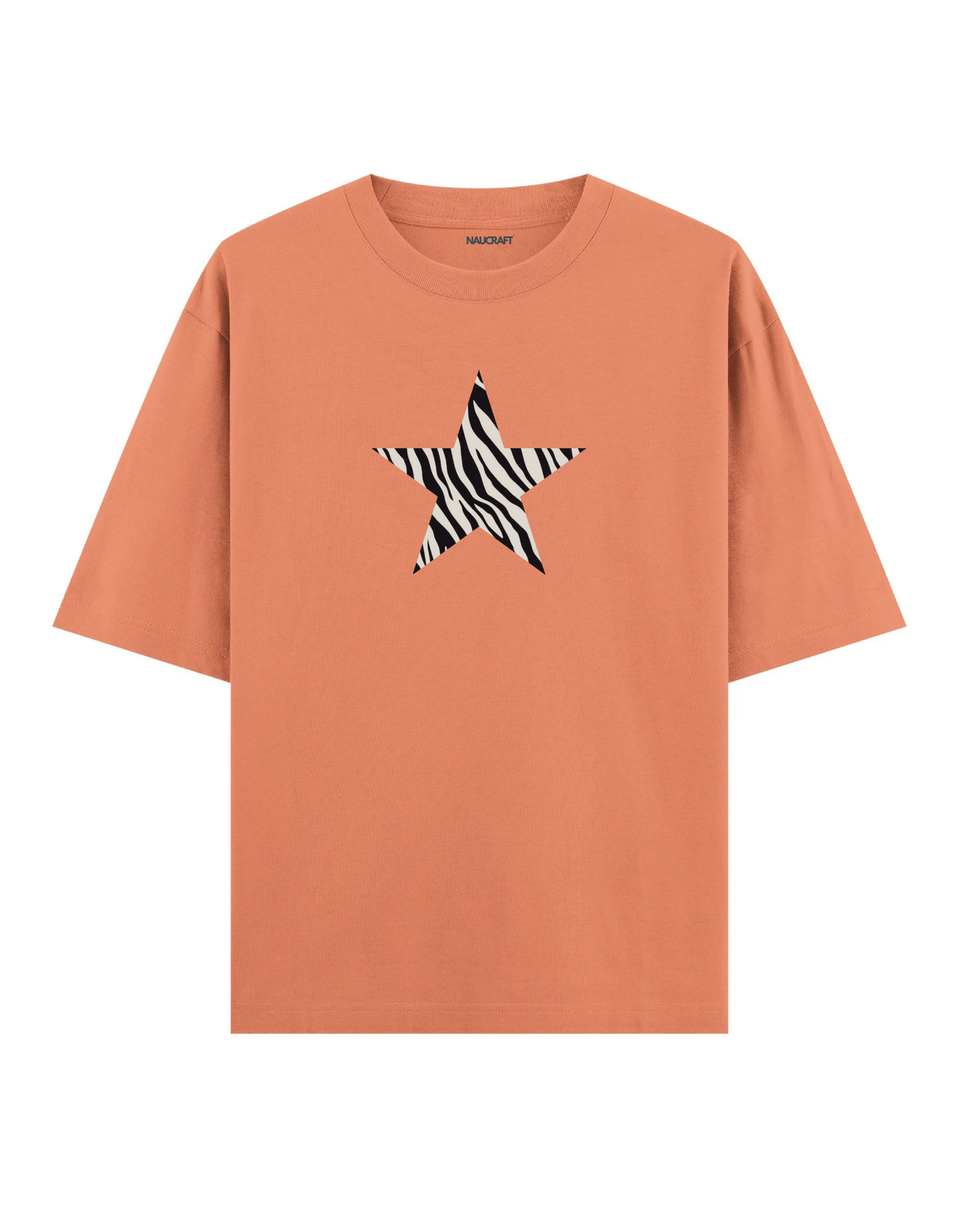 Zebra Yıldız - Oversize T-Shirt