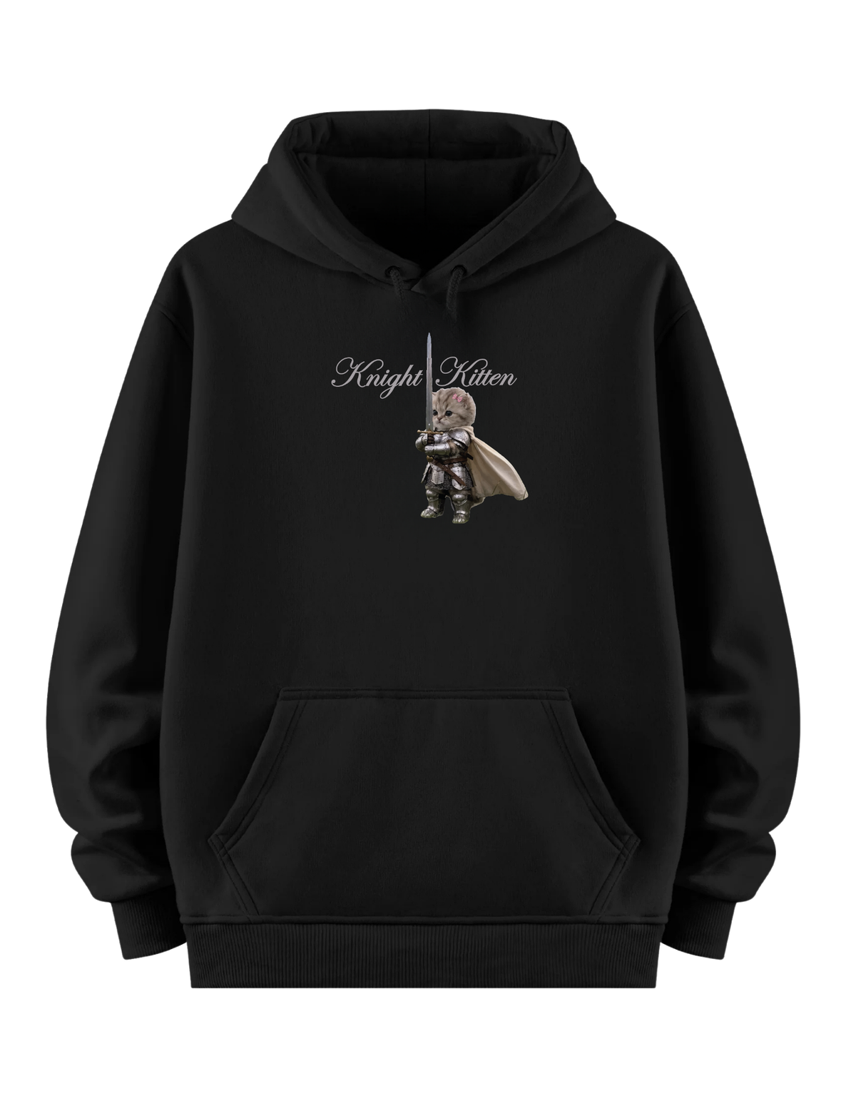 Knight Kitten - Regular Hoodie