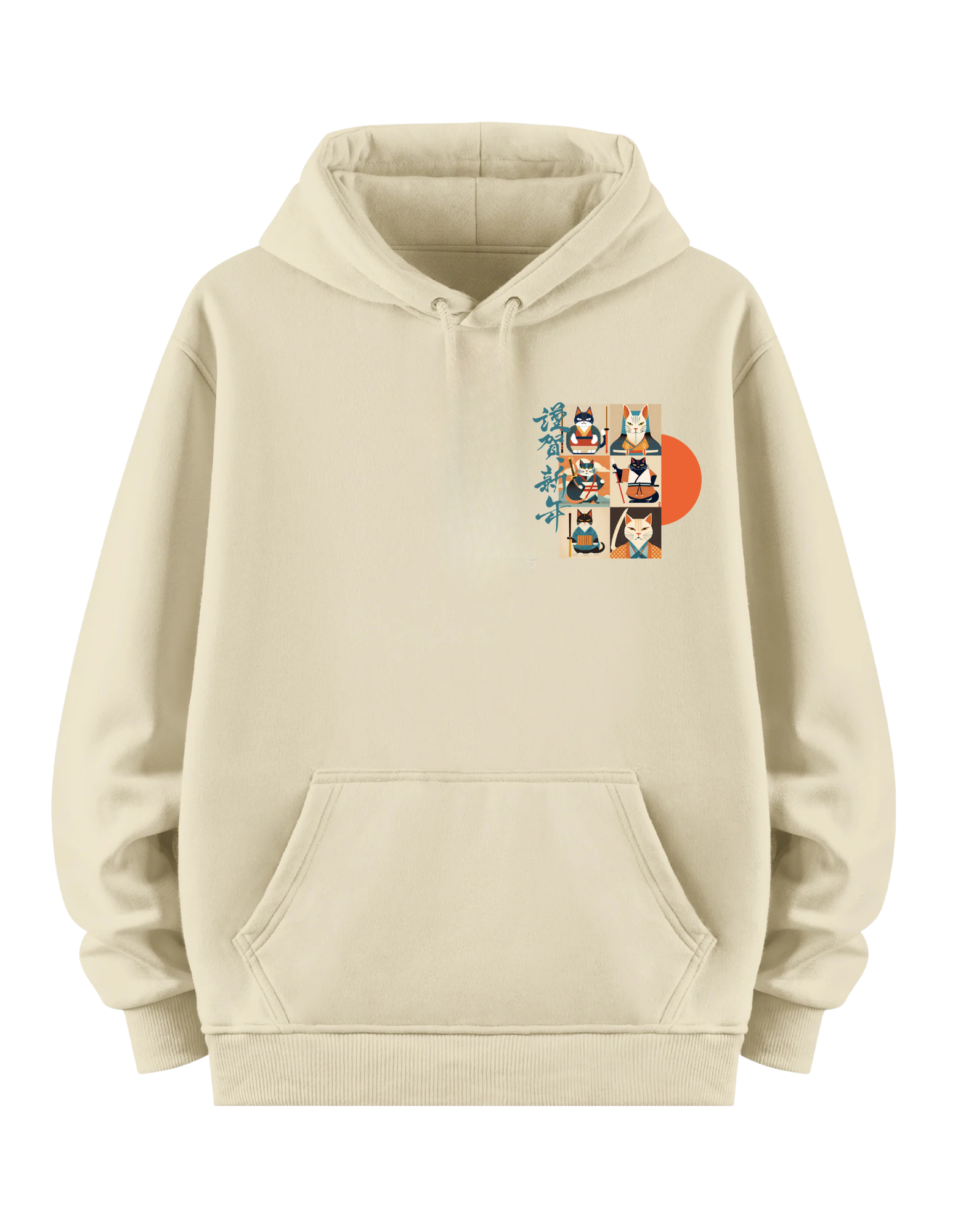 Japon Cats - Regular Hoodie