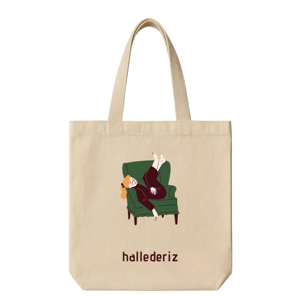 Hallederiz - Canvas Bez Çanta