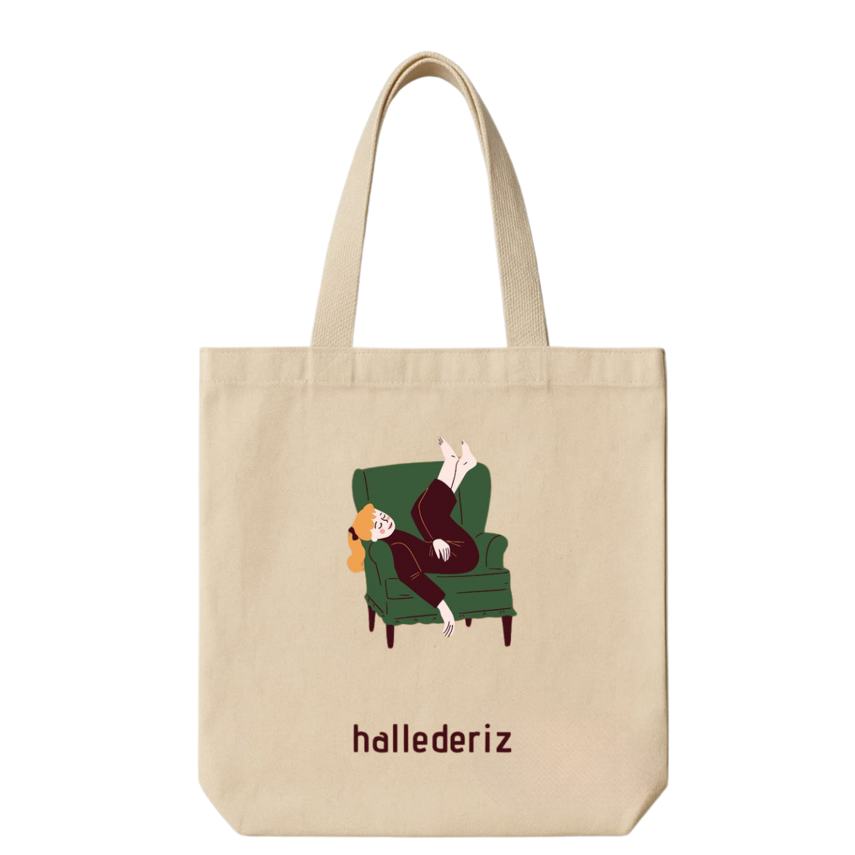 Hallederiz - Canvas Bez Çanta