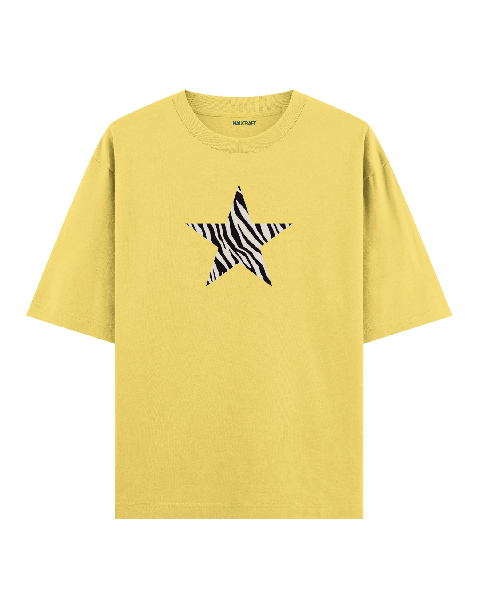 Zebra Yıldız - Oversize T-Shirt