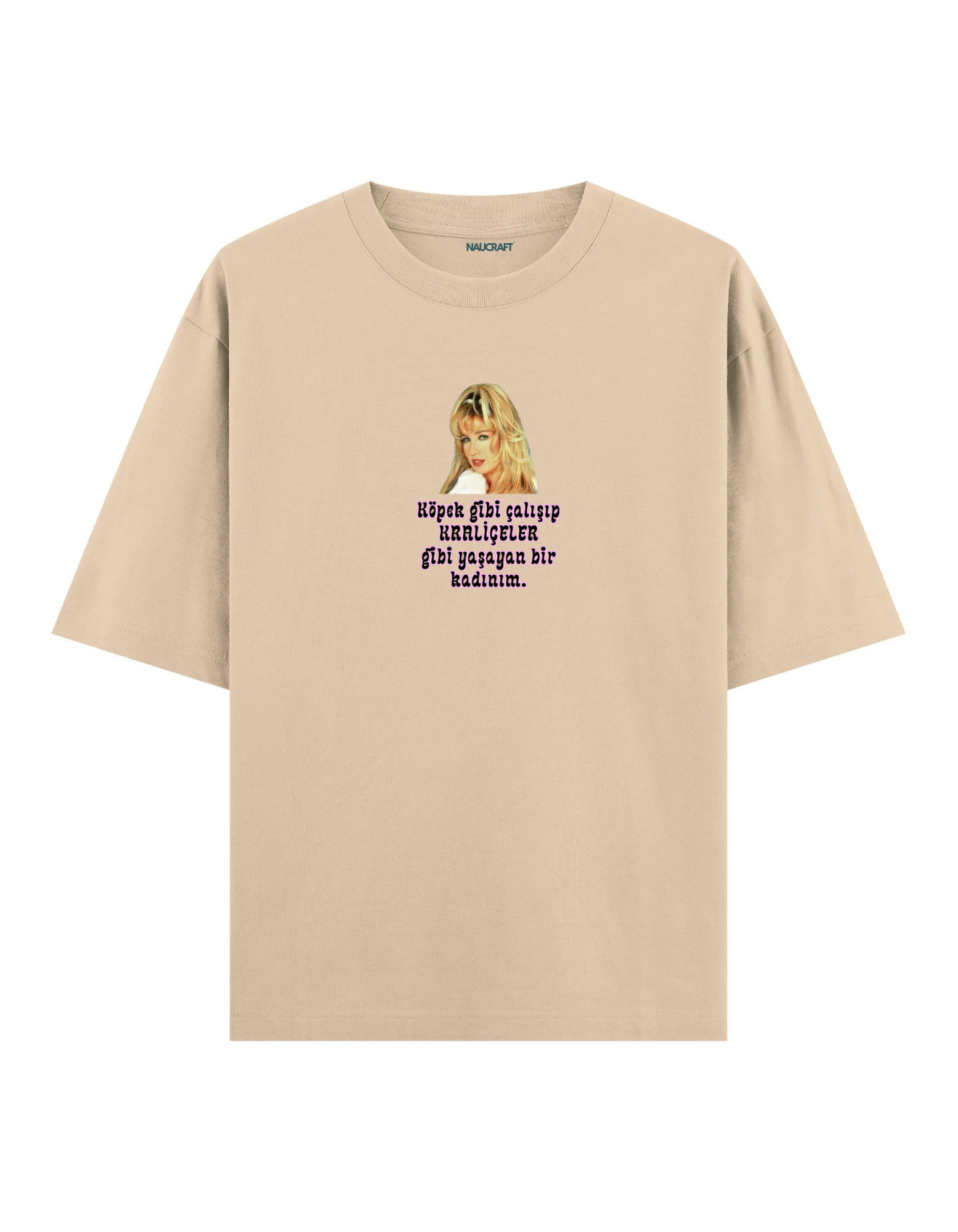 Kraliçeler Gibi - Oversize T-Shirt