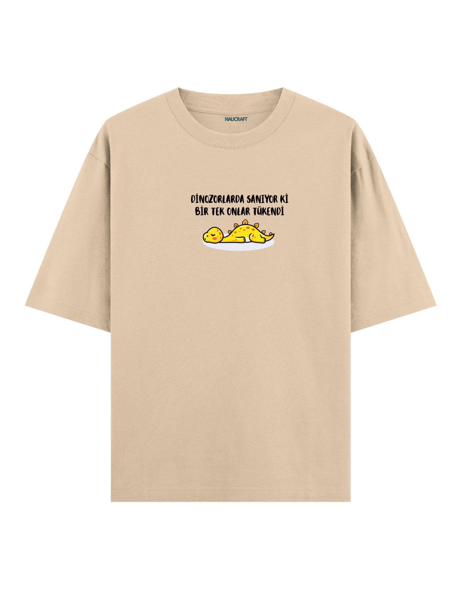 Tükendik Be Dino - Oversize T-Shirt