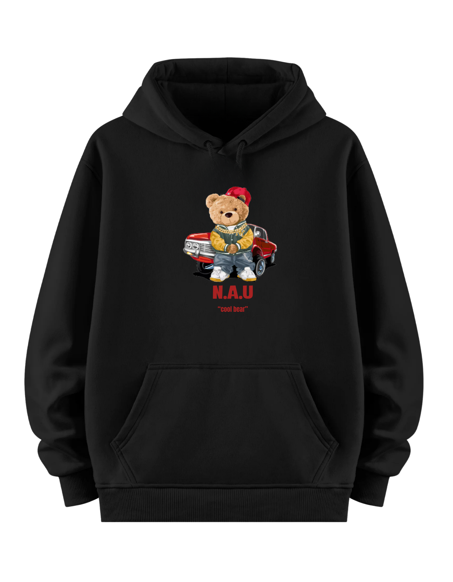 Nau Cool Bear - Regular Hoodie