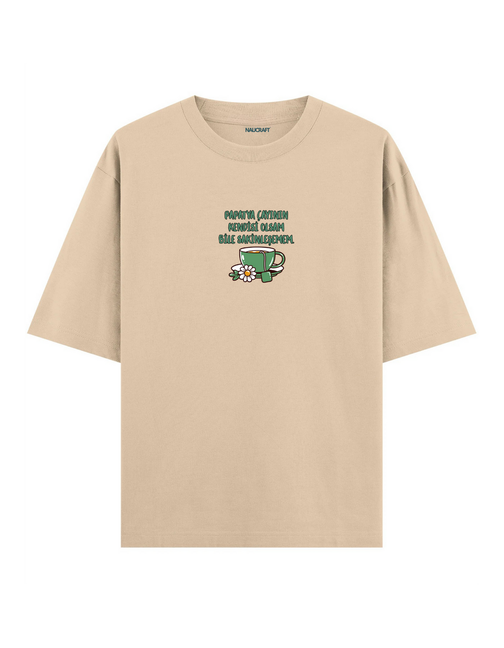 Papatya Çayı - Oversize T-Shirt