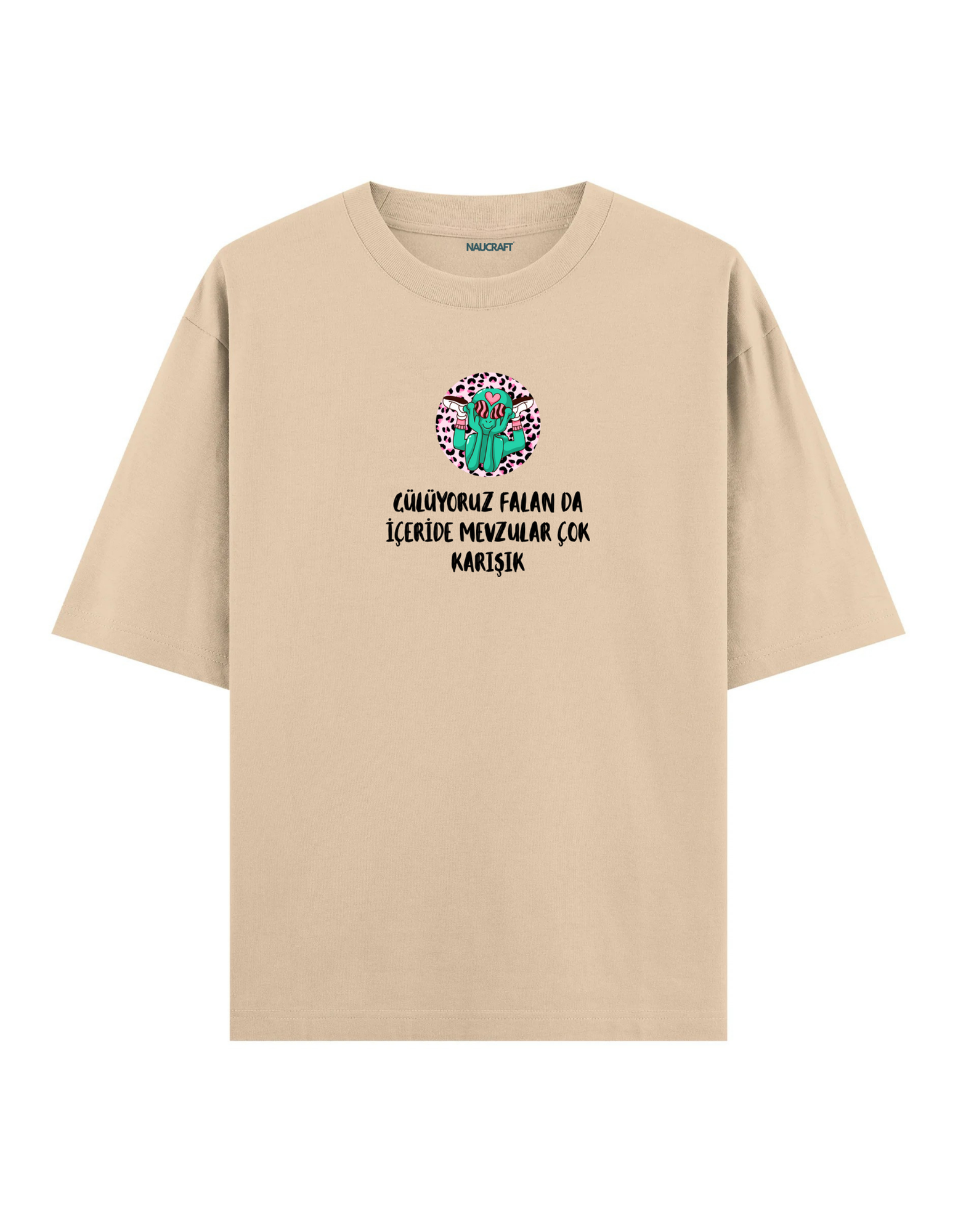 Mevzular - Oversize T-Shirt