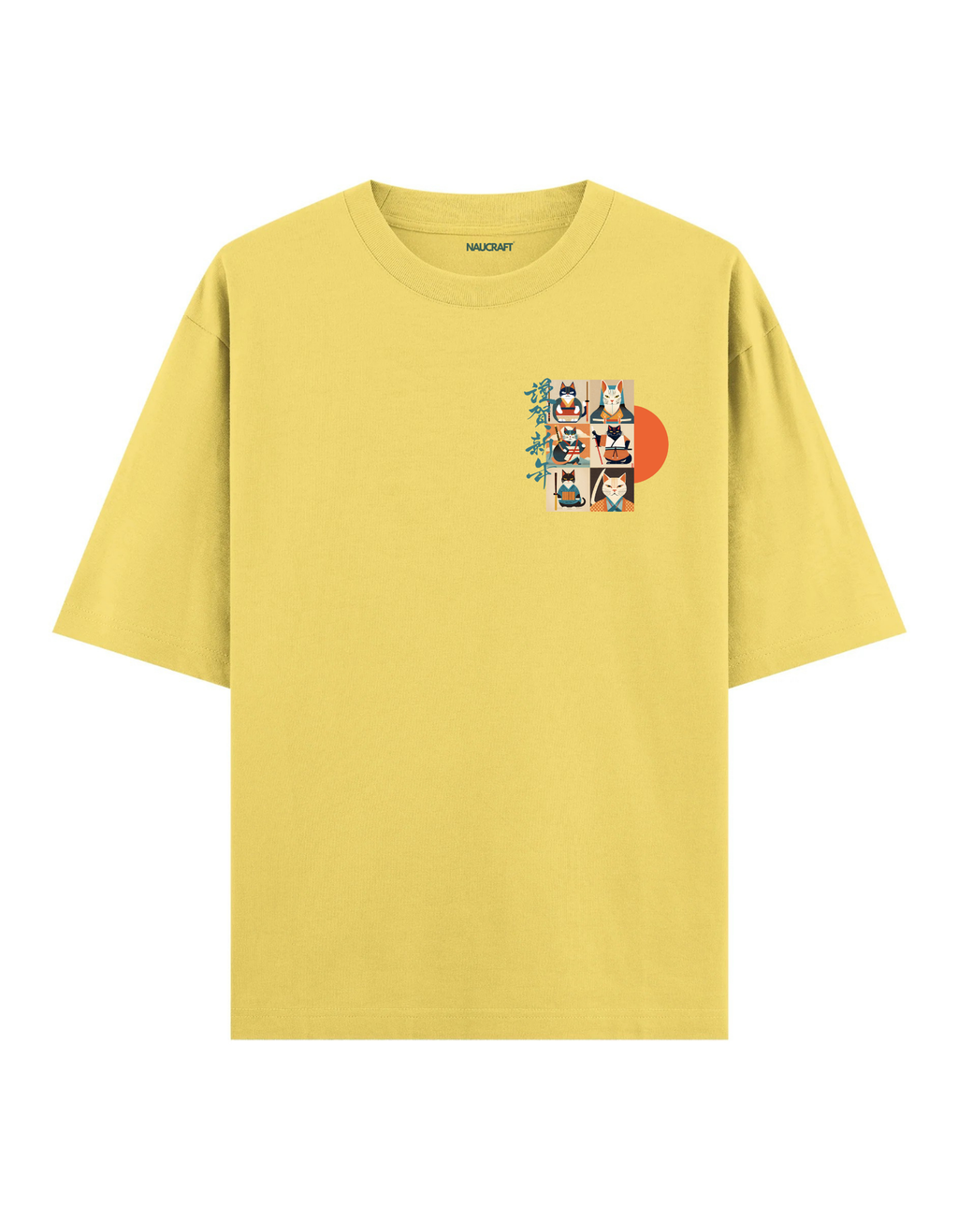 Japon Cats - Oversize T-Shirt