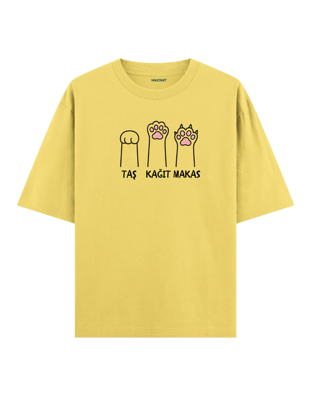 Taş Kağıt Makas - Oversize T-Shirt