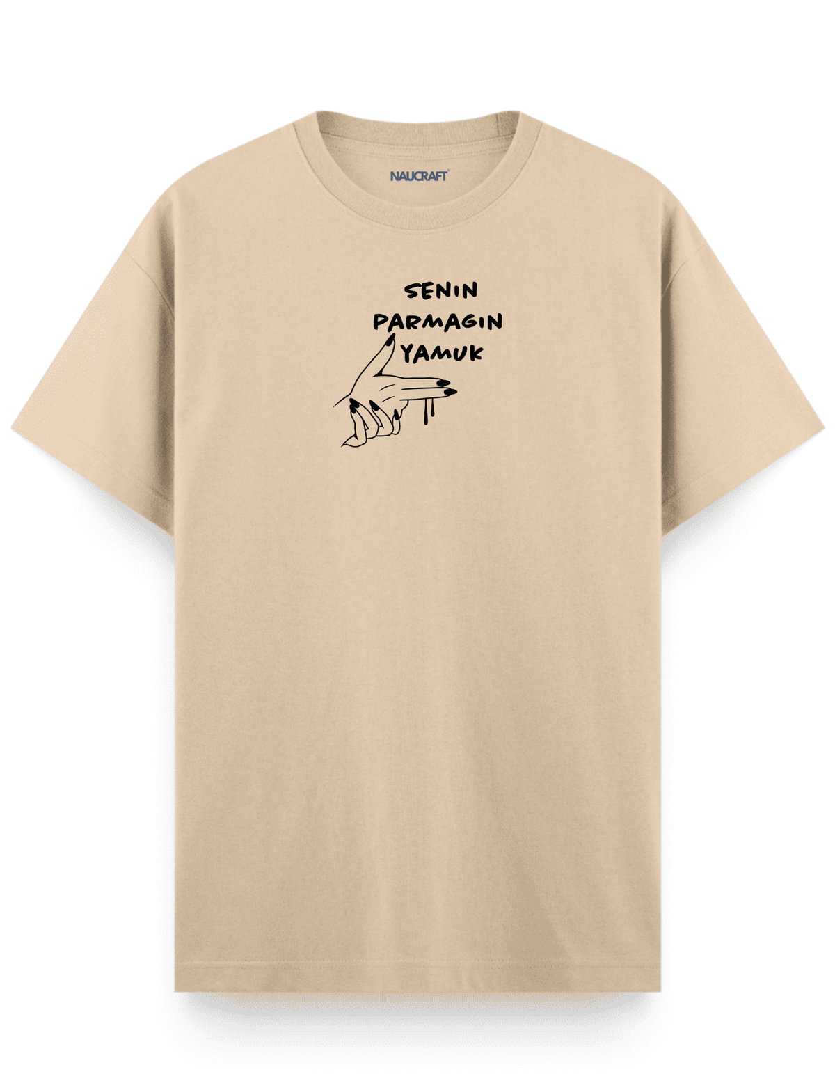 Senin Parmağın Yamuk - Regular T-Shirt
