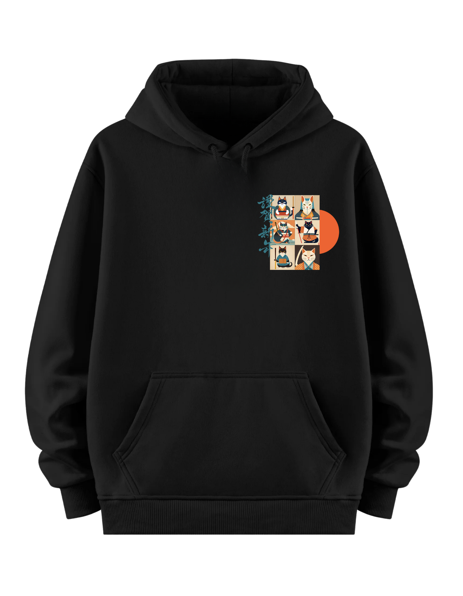 Japon Cats - Regular Hoodie
