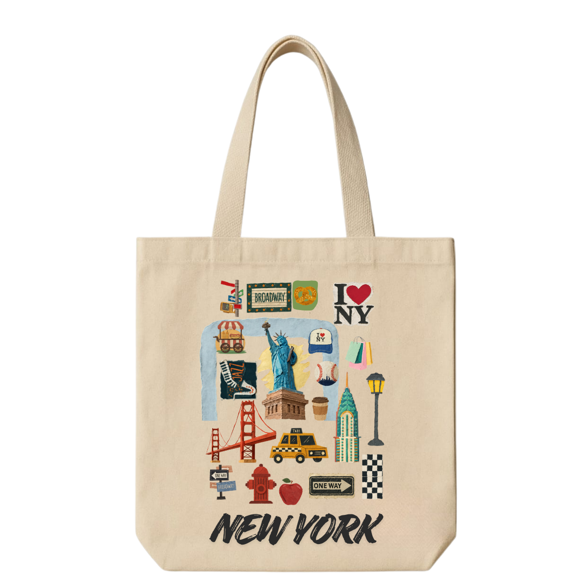 NY City - Canvas Bez Çanta