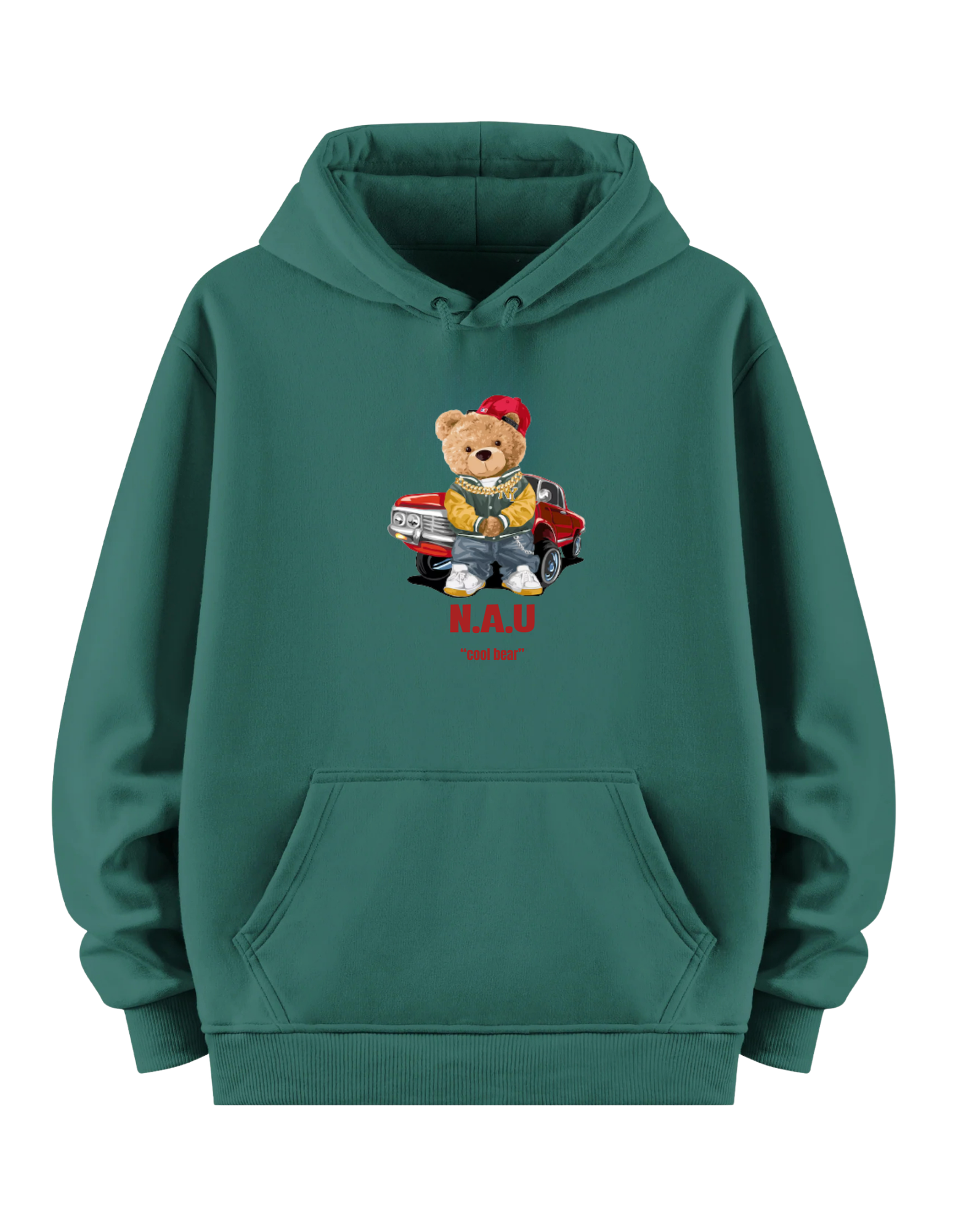 Nau Cool Bear - Regular Hoodie