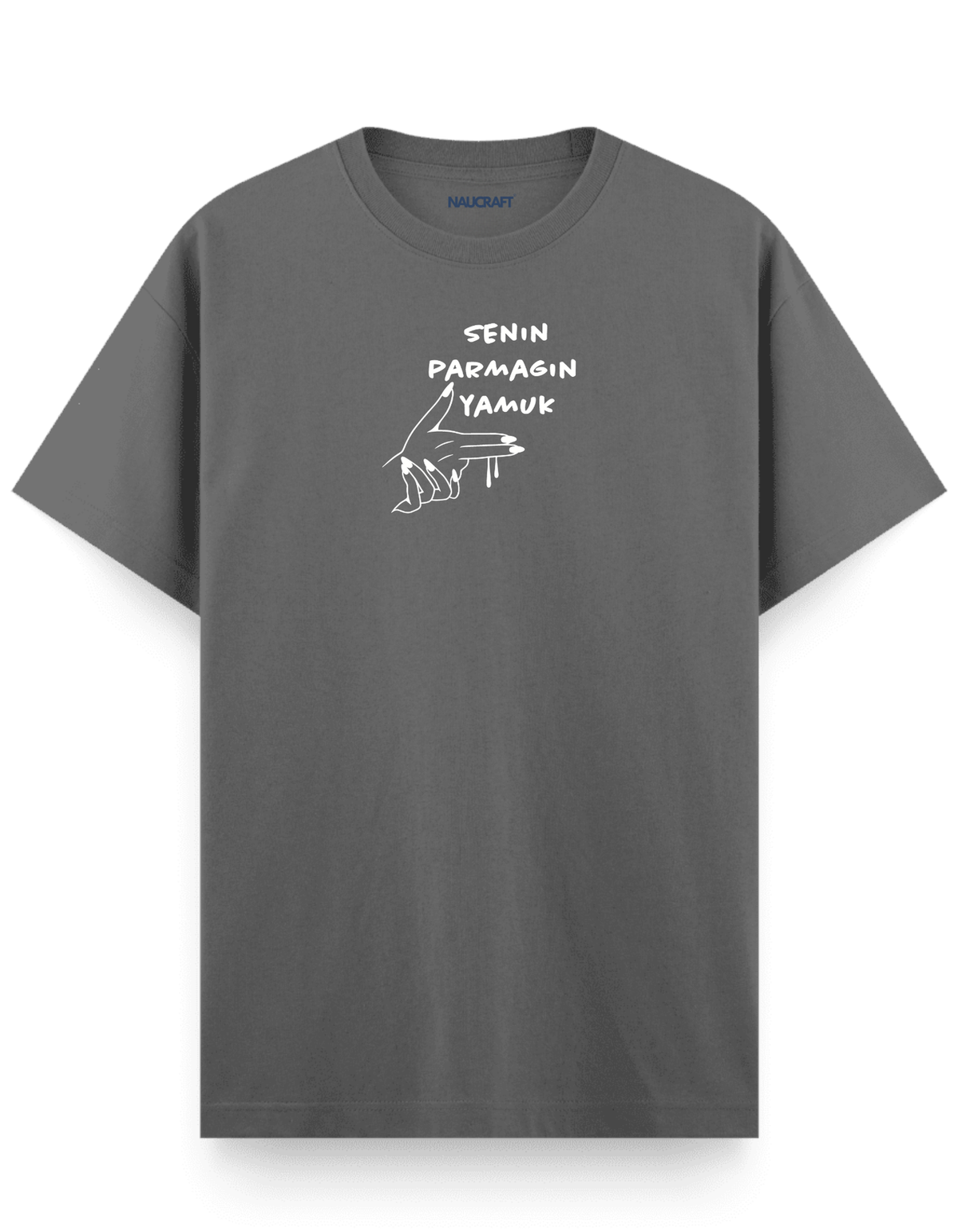 Senin Parmağın Yamuk - Regular T-Shirt