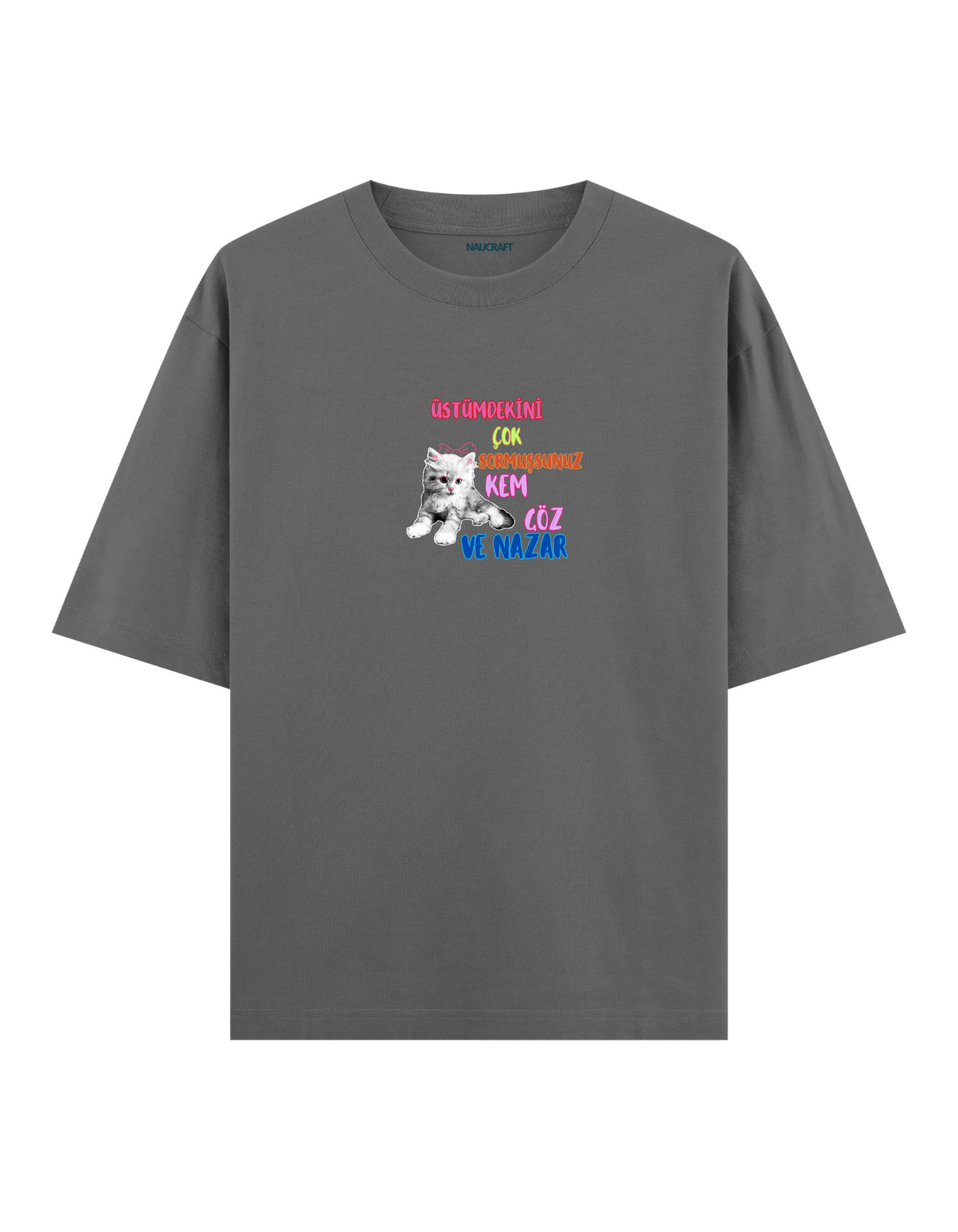 Kem Göz ve Nazar - Oversize T-Shirt