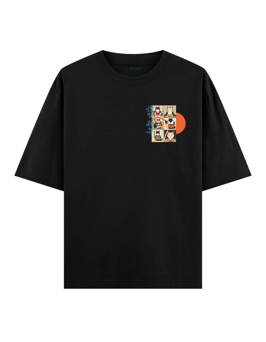 Japon Cats - Oversize T-Shirt