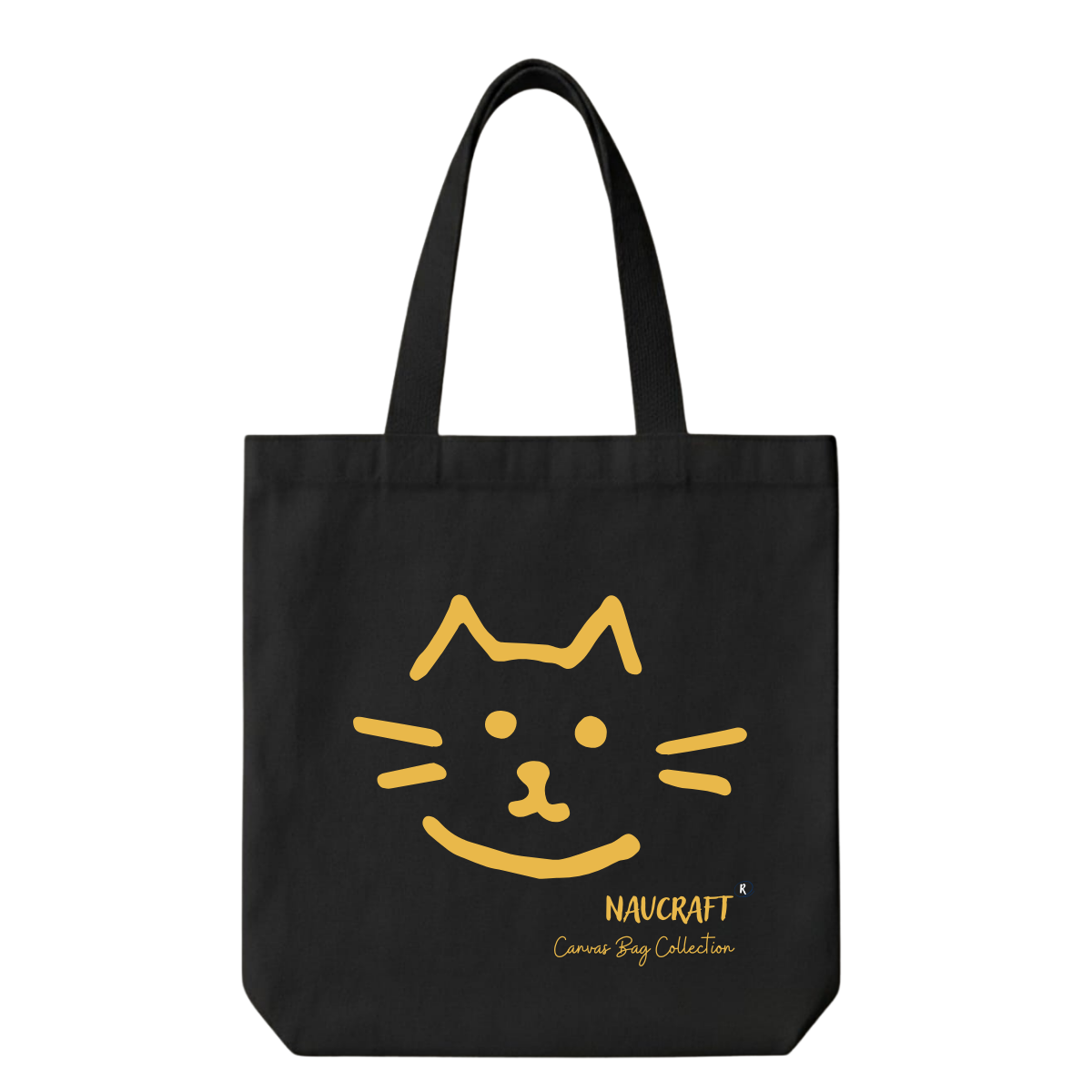 Naucraft Kedisi - Canvas Bez Çanta