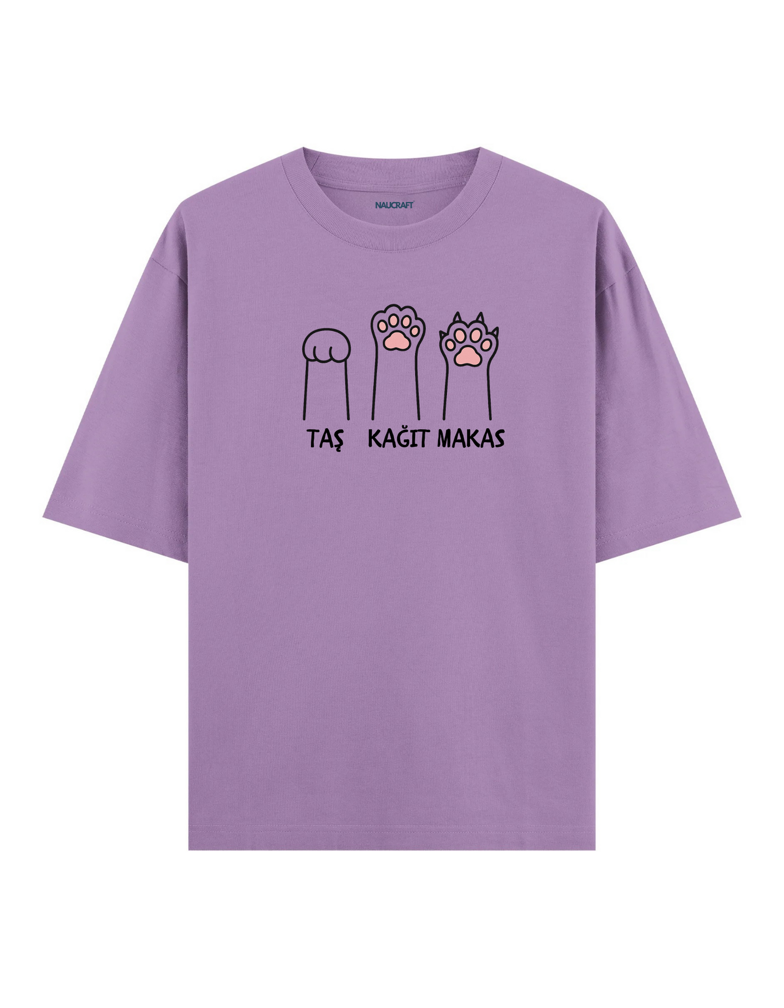 Taş Kağıt Makas - Oversize T-Shirt