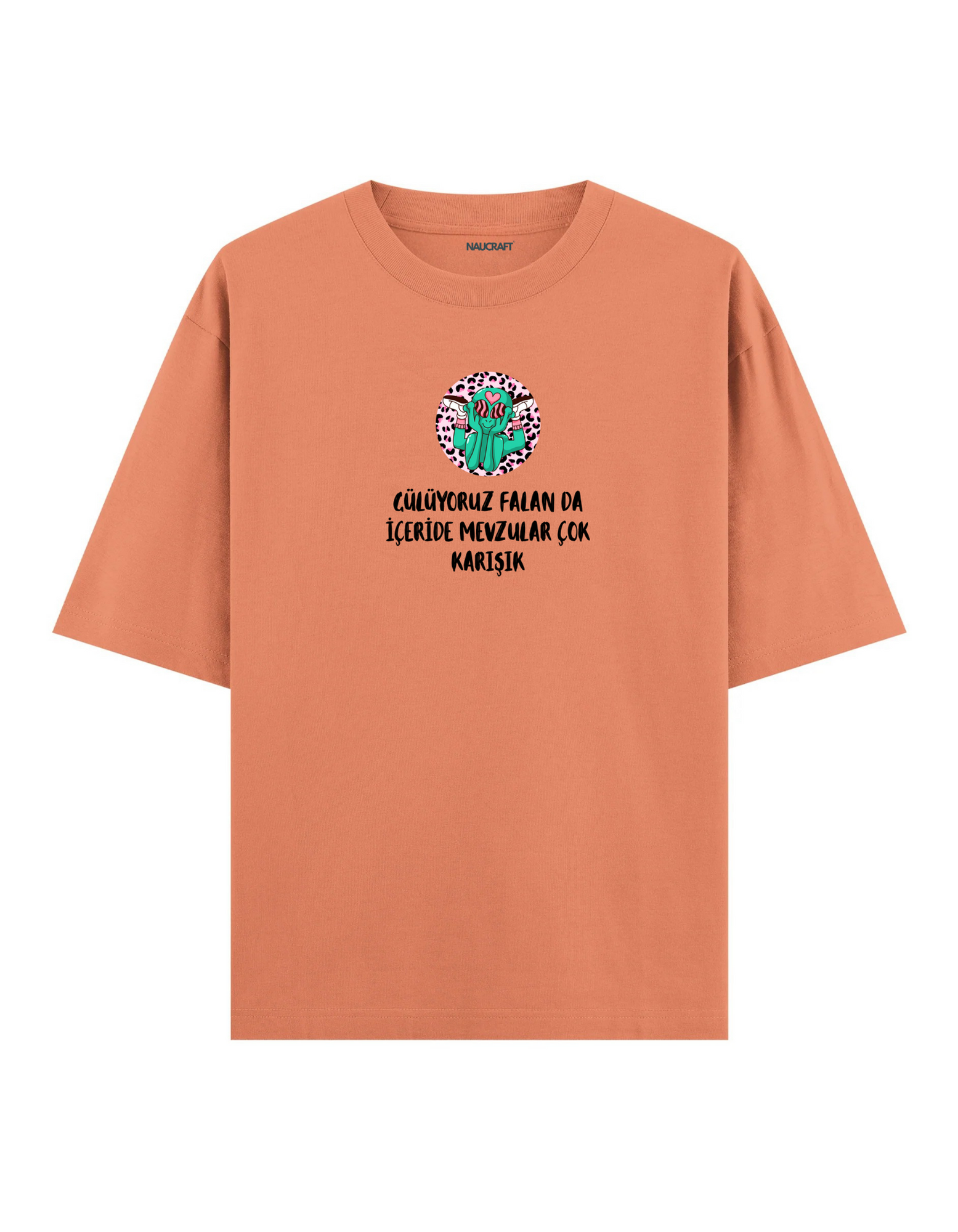 Mevzular - Oversize T-Shirt