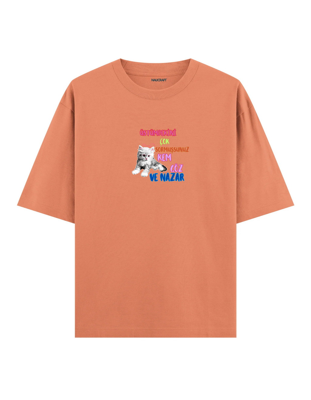 Kem Göz ve Nazar - Oversize T-Shirt