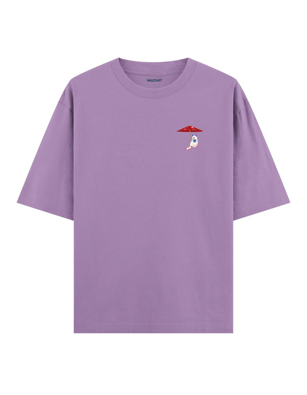 Süslü Kedi - Oversize T-Shirt