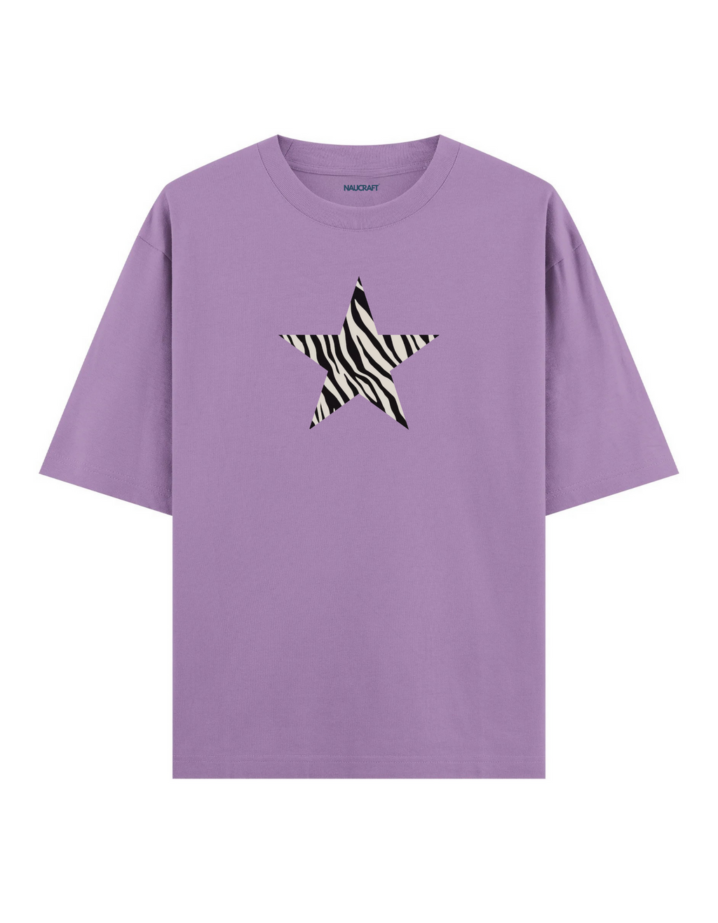 Zebra Yıldız - Oversize T-Shirt