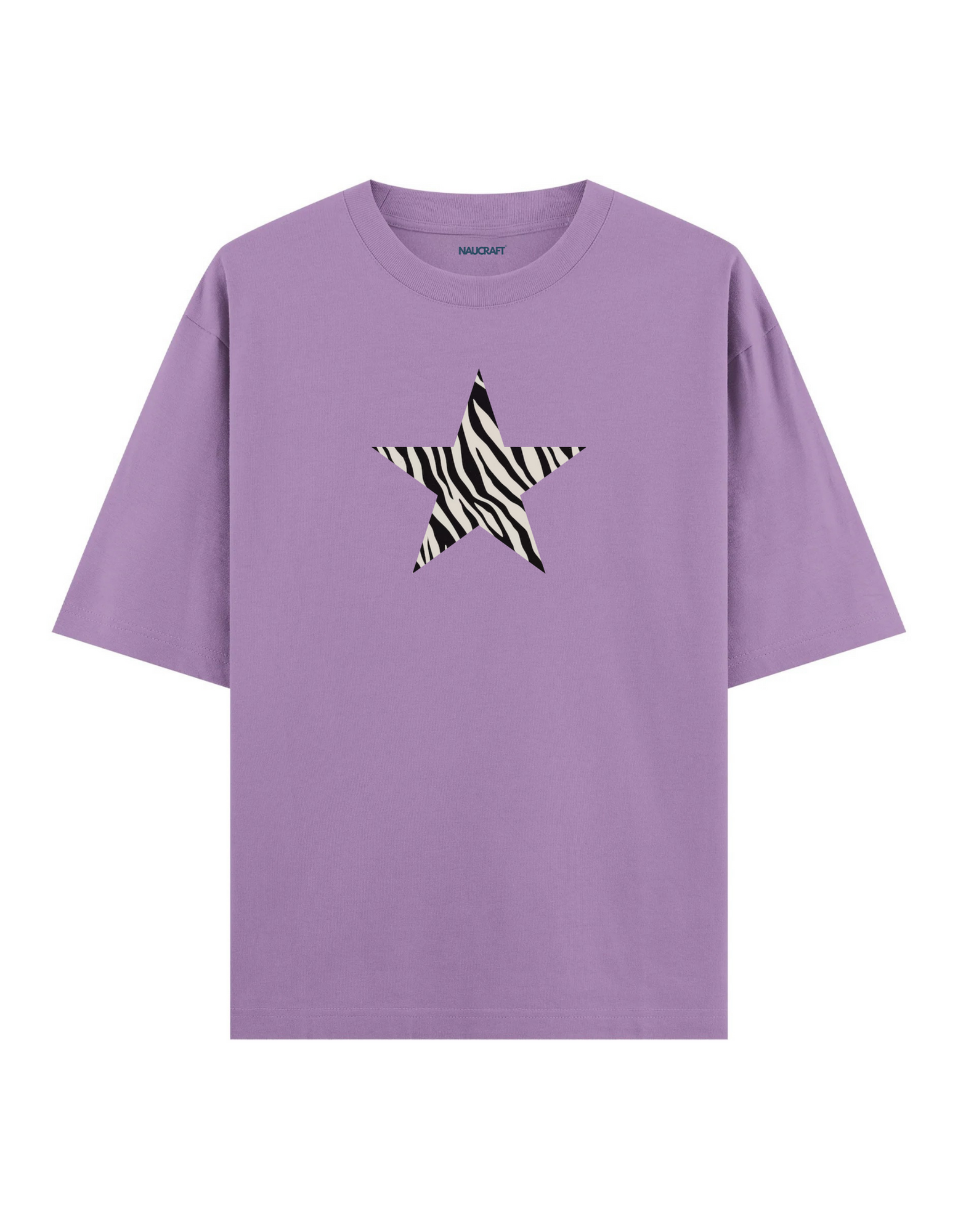 Zebra Yıldız - Oversize T-Shirt