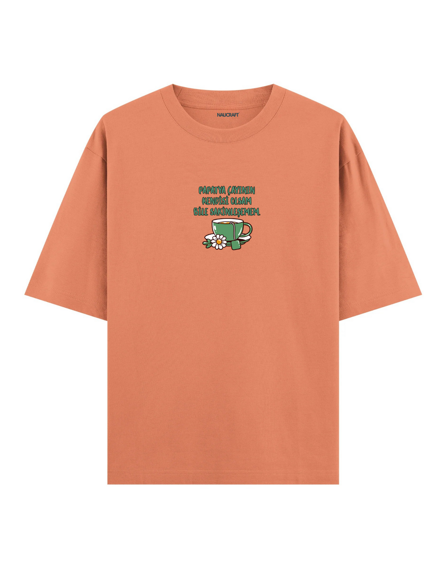 Papatya Çayı - Oversize T-Shirt