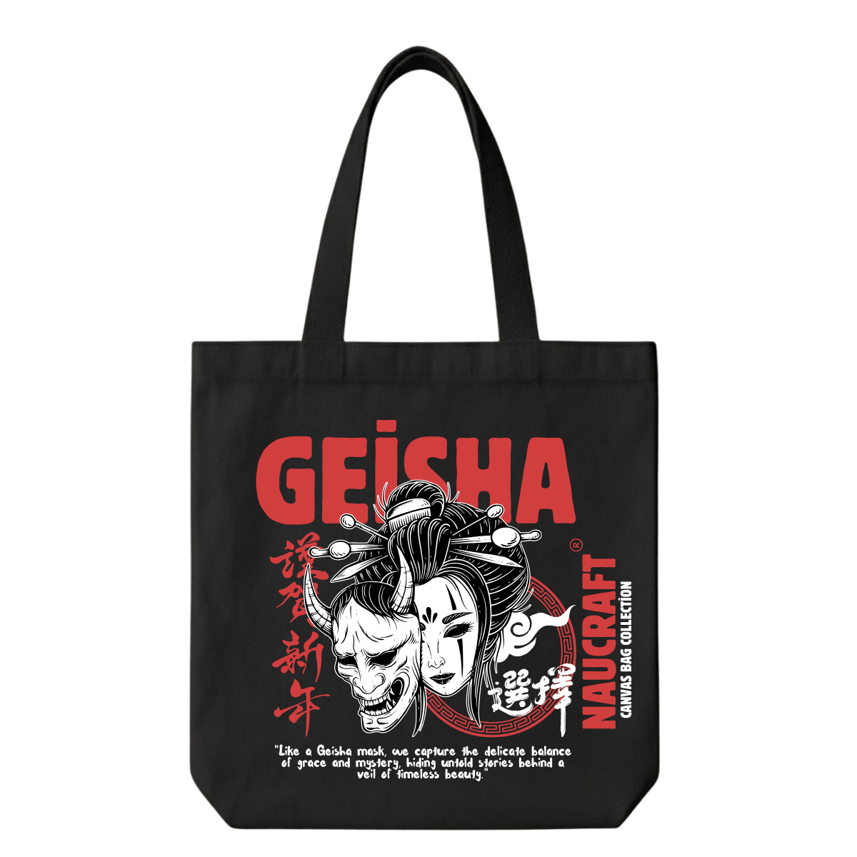 Geisha - Canvas Bez Çanta