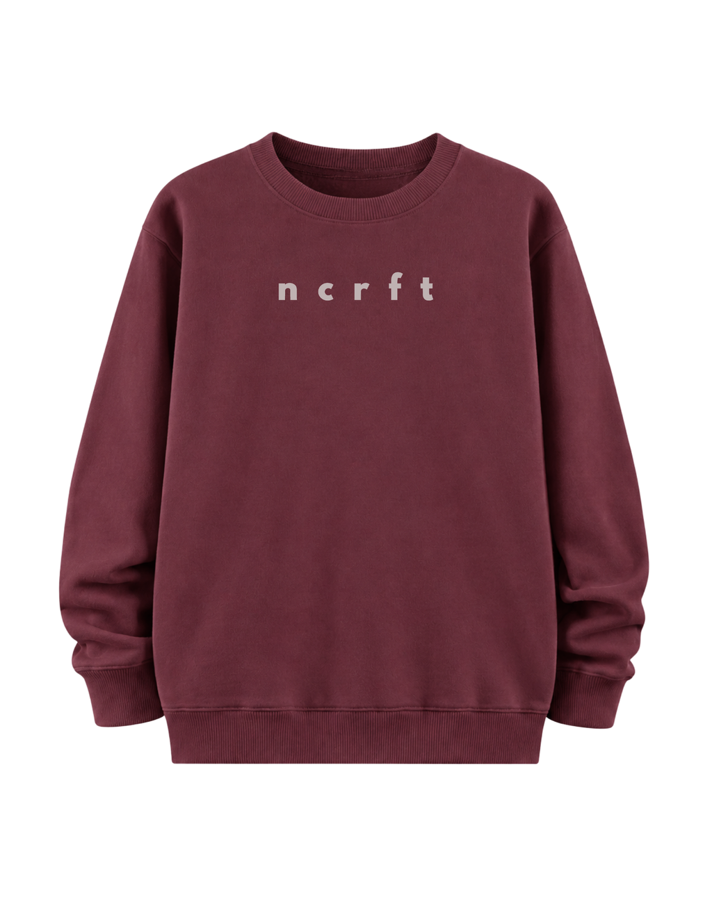 N c r f t - Regular Sweatshirt