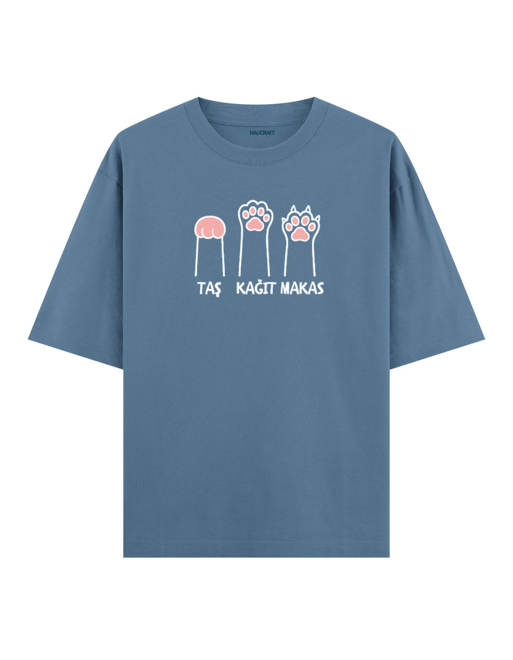 Taş Kağıt Makas - Oversize T-Shirt