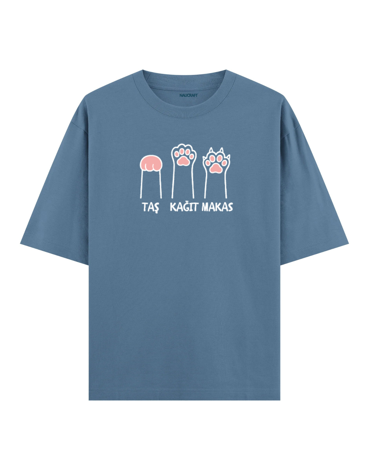 Taş Kağıt Makas - Oversize T-Shirt