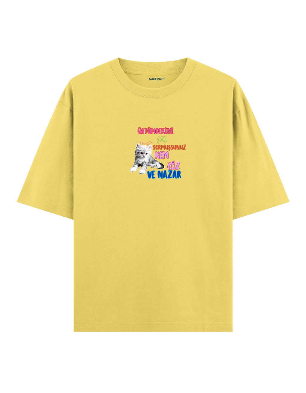 Kem Göz ve Nazar - Oversize T-Shirt