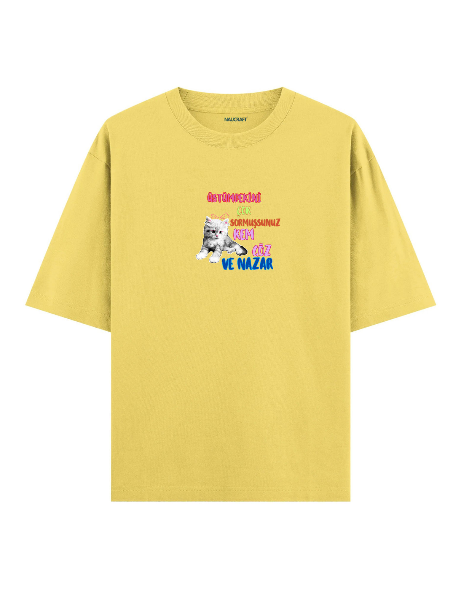 Kem Göz ve Nazar - Oversize T-Shirt