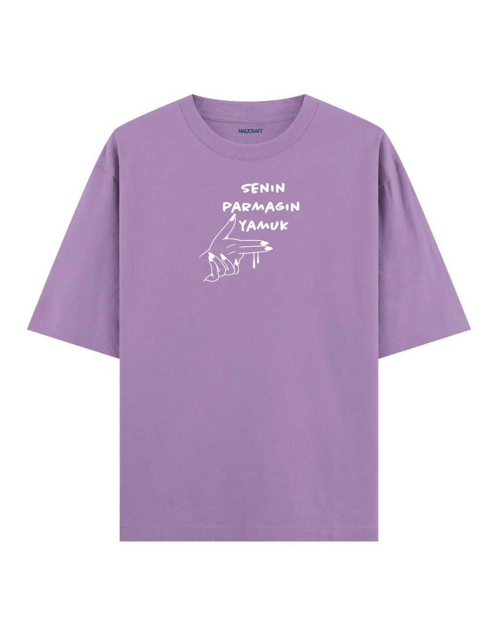 Senin Parmağın Yamuk - Oversize T-Shirt