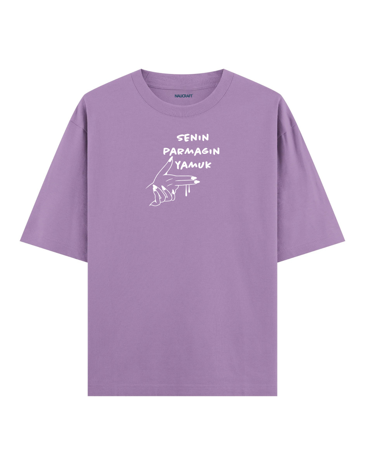 Senin Parmağın Yamuk - Oversize T-Shirt