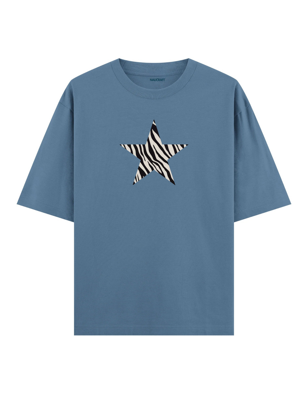 Zebra Yıldız - Oversize T-Shirt