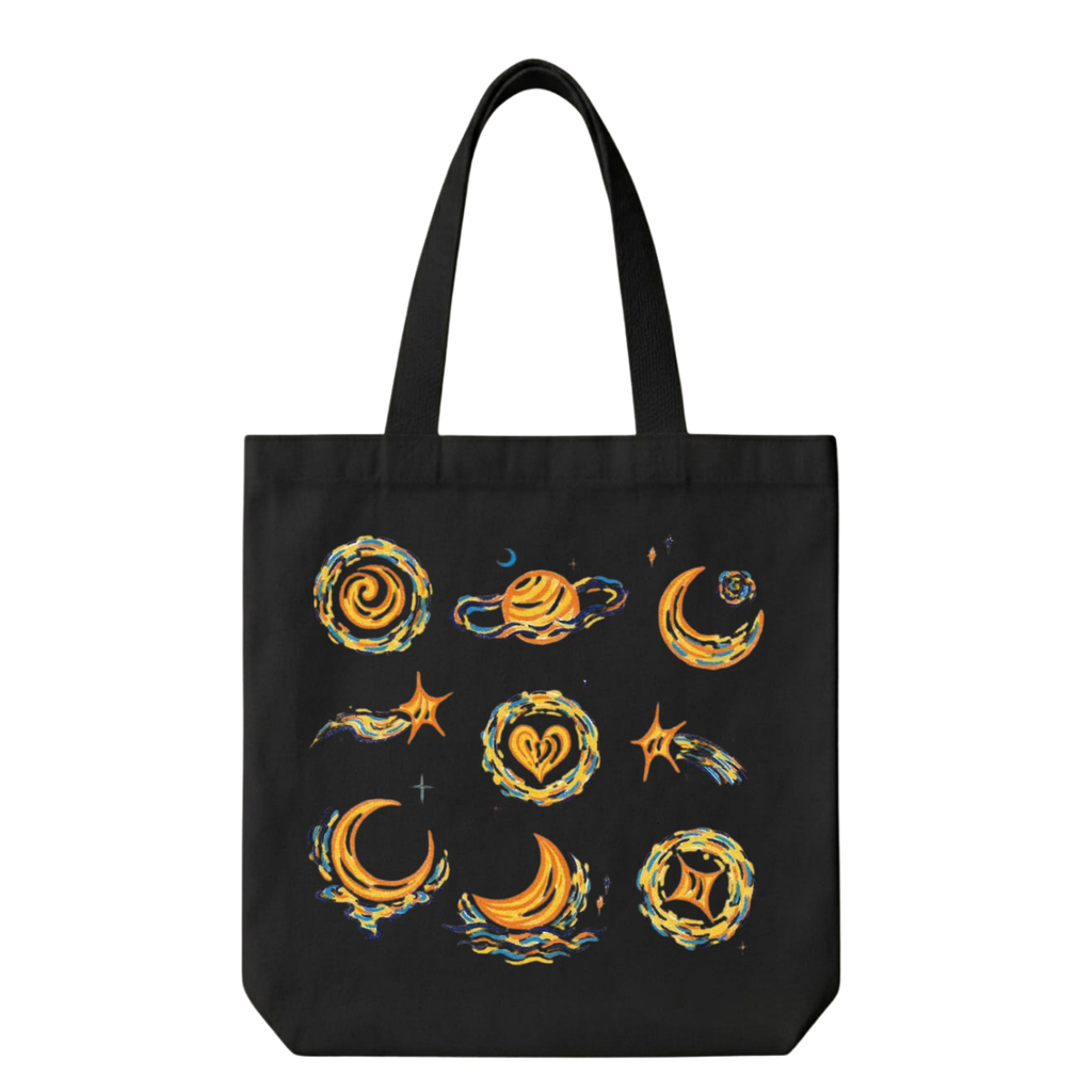 Ayın Döngüsü - Canvas Bez Çanta