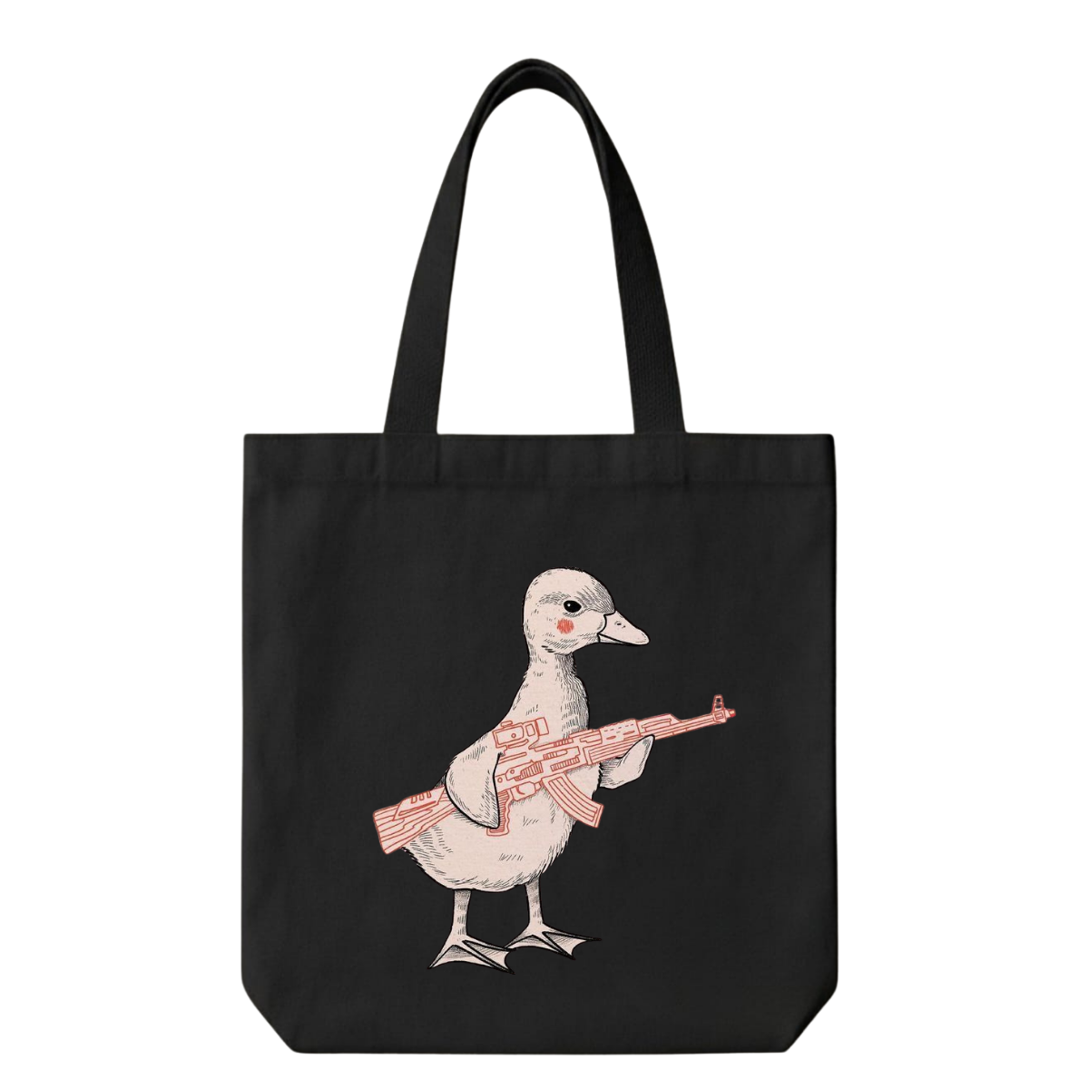 Gangsta Duck - Canvas Bez Çanta