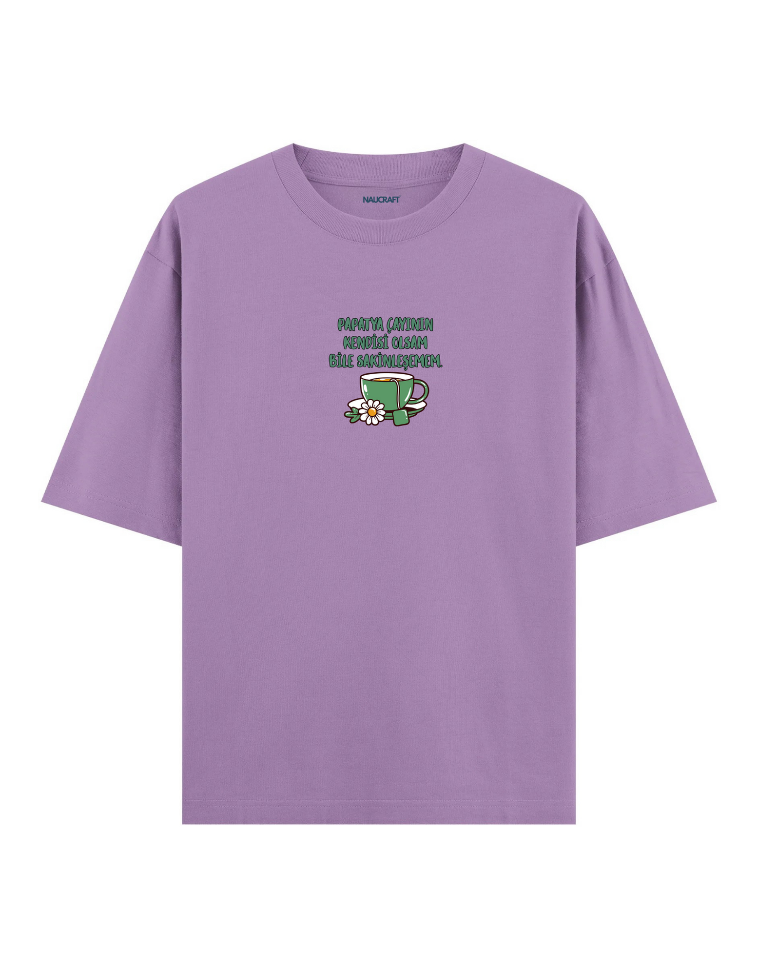 Papatya Çayı - Oversize T-Shirt