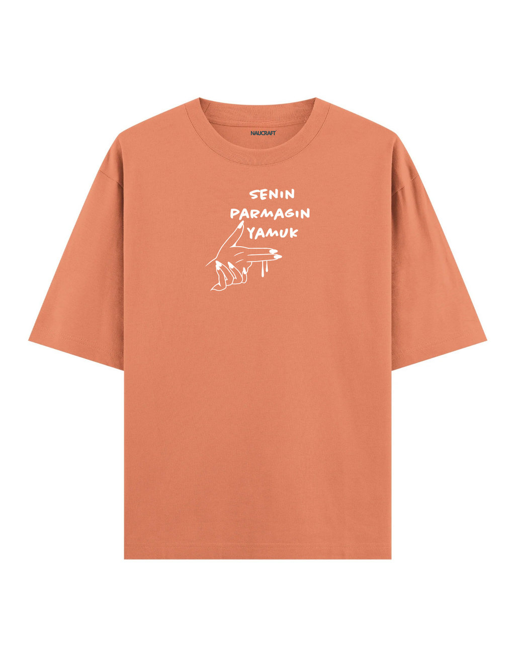 Senin Parmağın Yamuk - Oversize T-Shirt