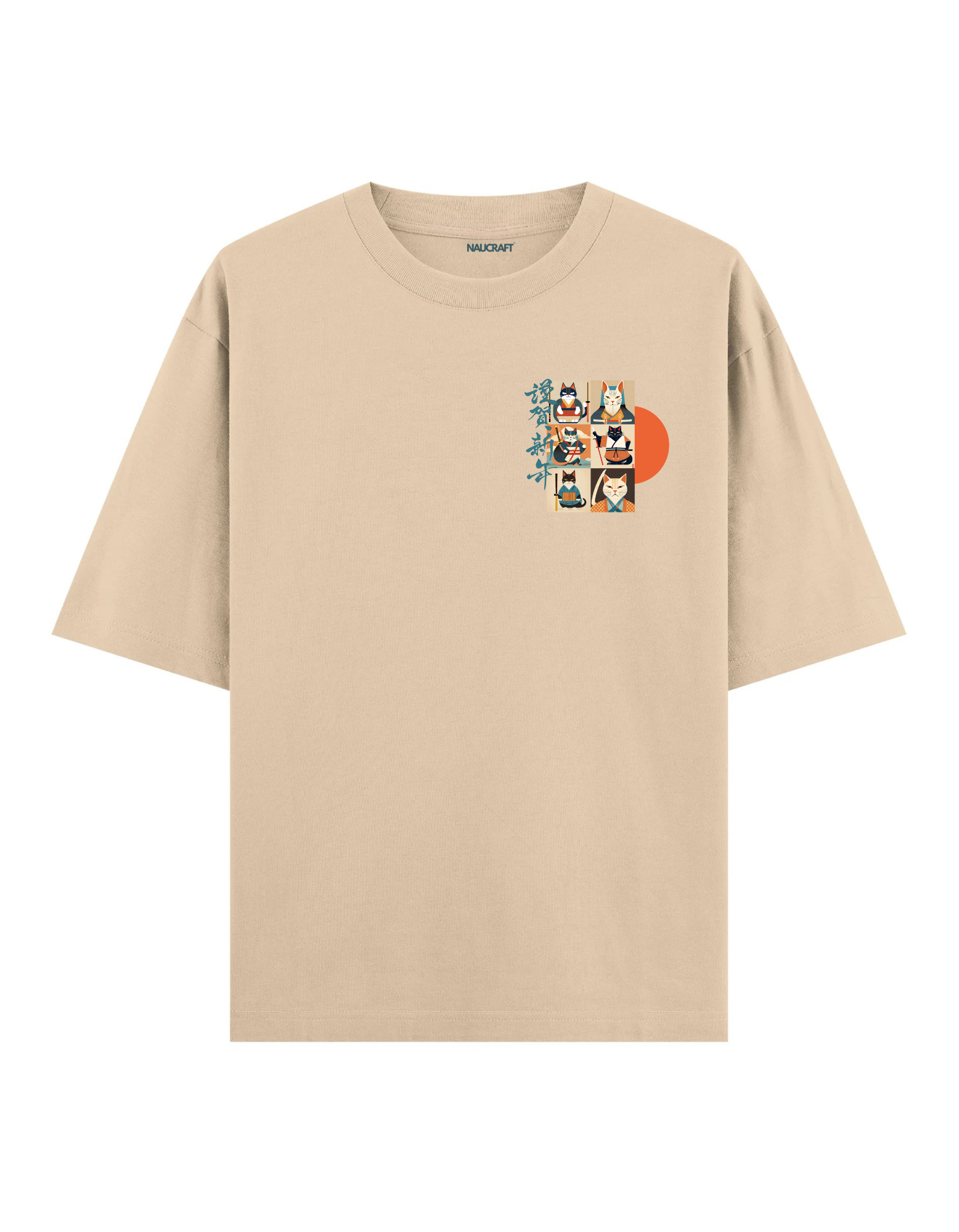 Japon Cats - Oversize T-Shirt