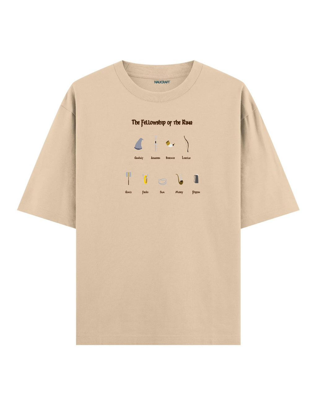 Yüzük Kardeşliği - Oversize T-Shirt
