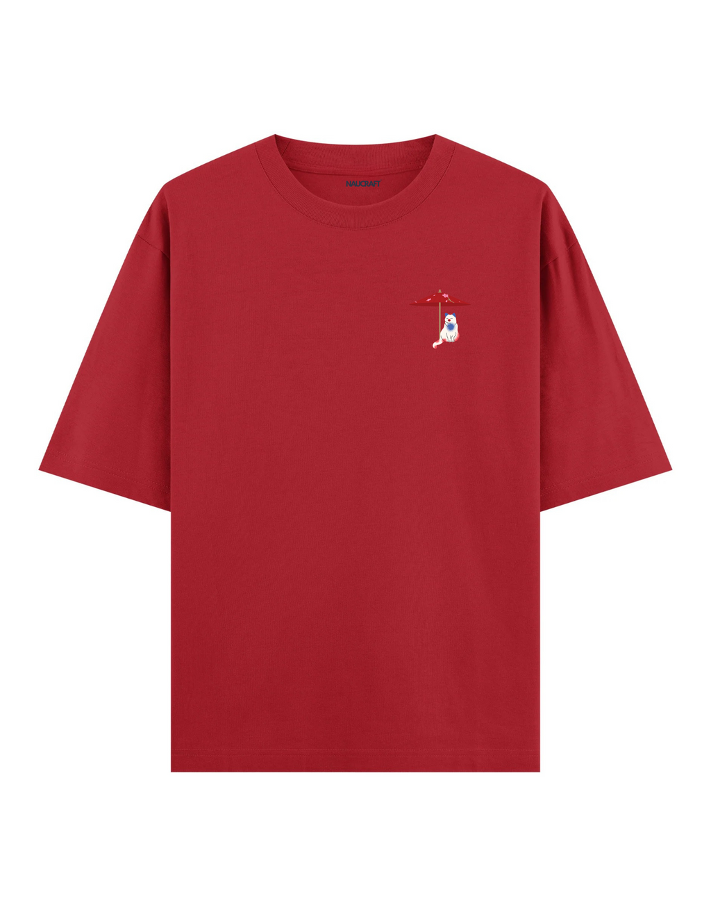 Süslü Kedi - Oversize T-Shirt