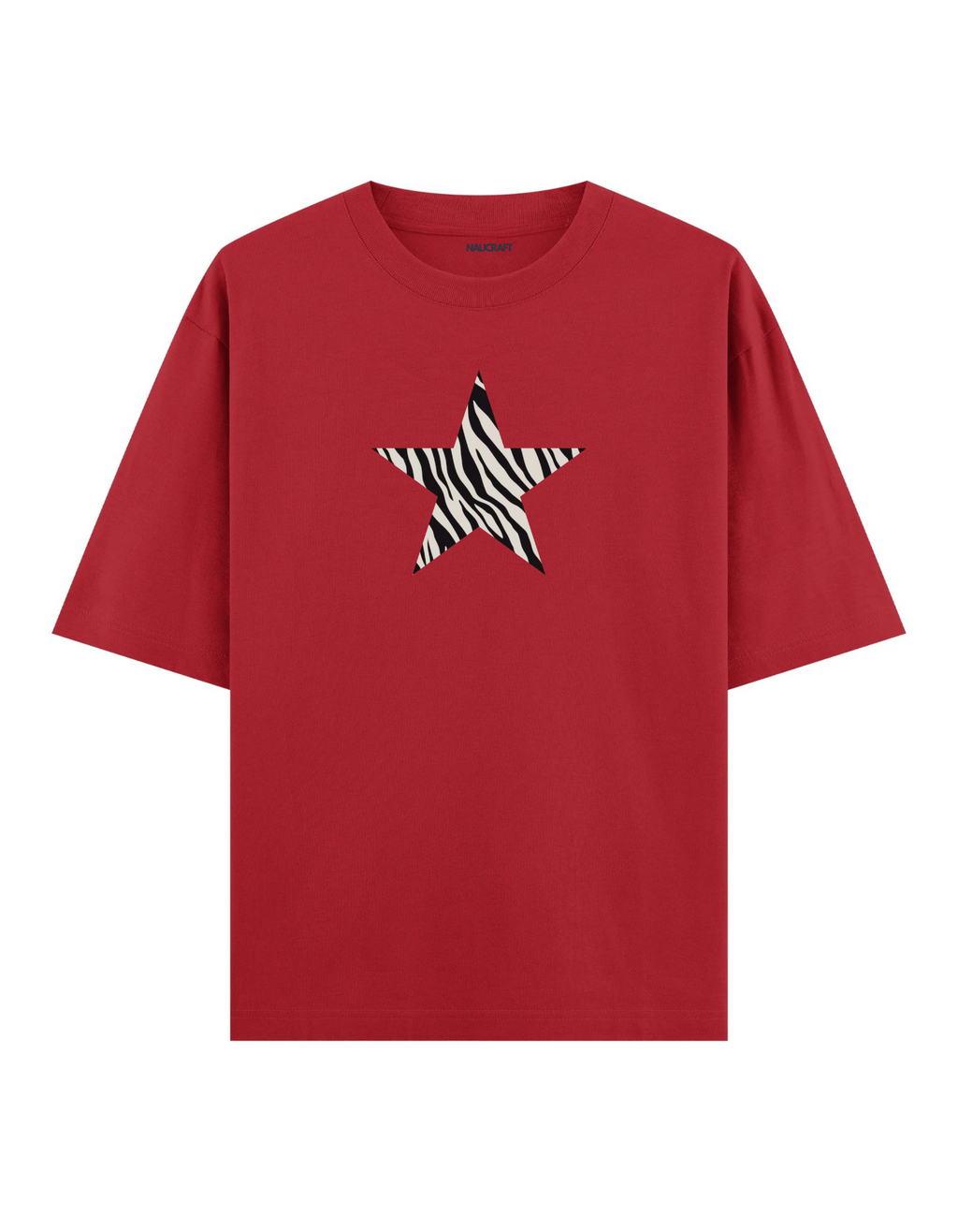 Zebra Yıldız - Oversize T-Shirt