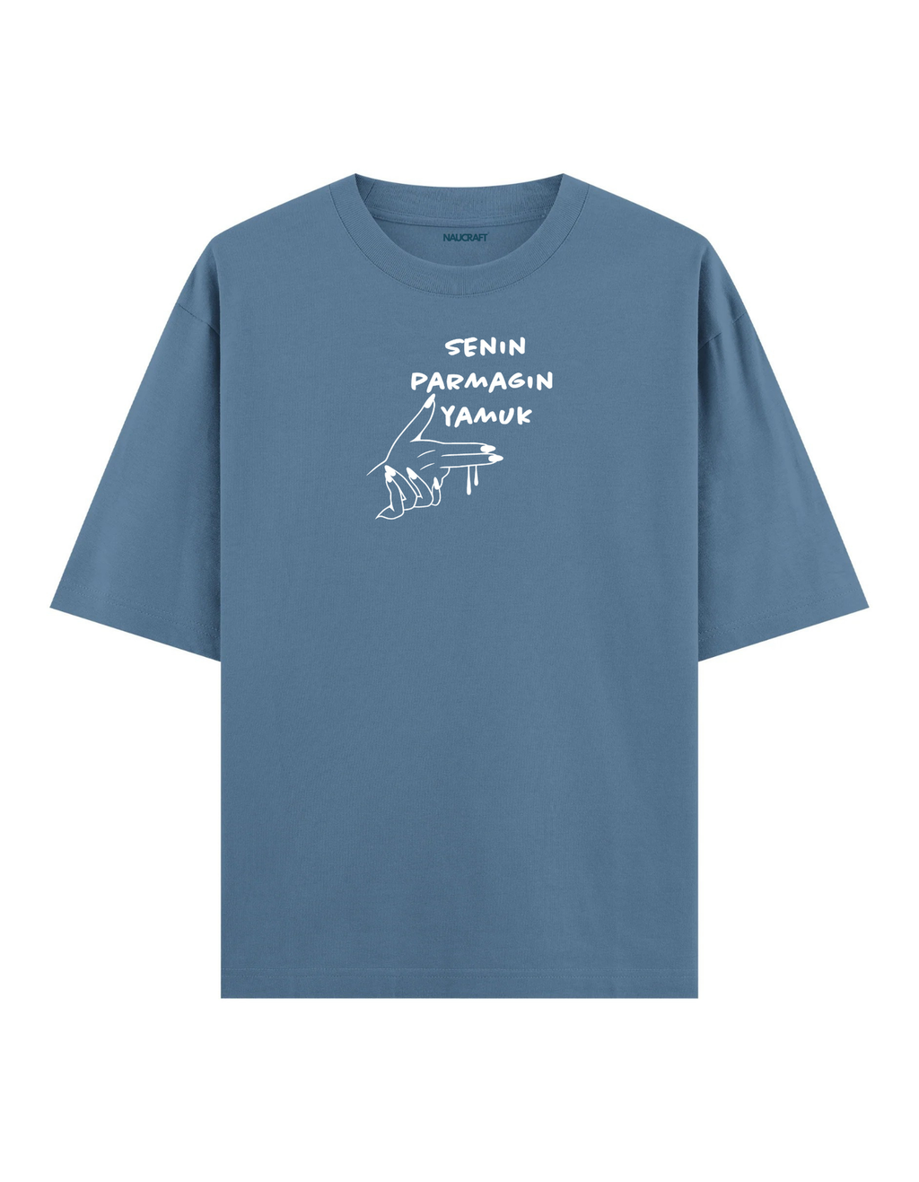 Senin Parmağın Yamuk - Oversize T-Shirt