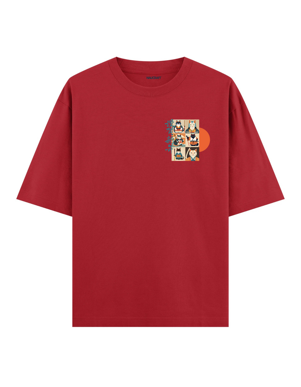 Japon Cats - Oversize T-Shirt