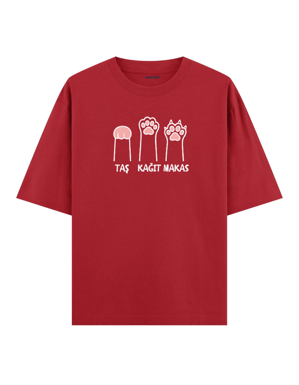 Taş Kağıt Makas - Oversize T-Shirt