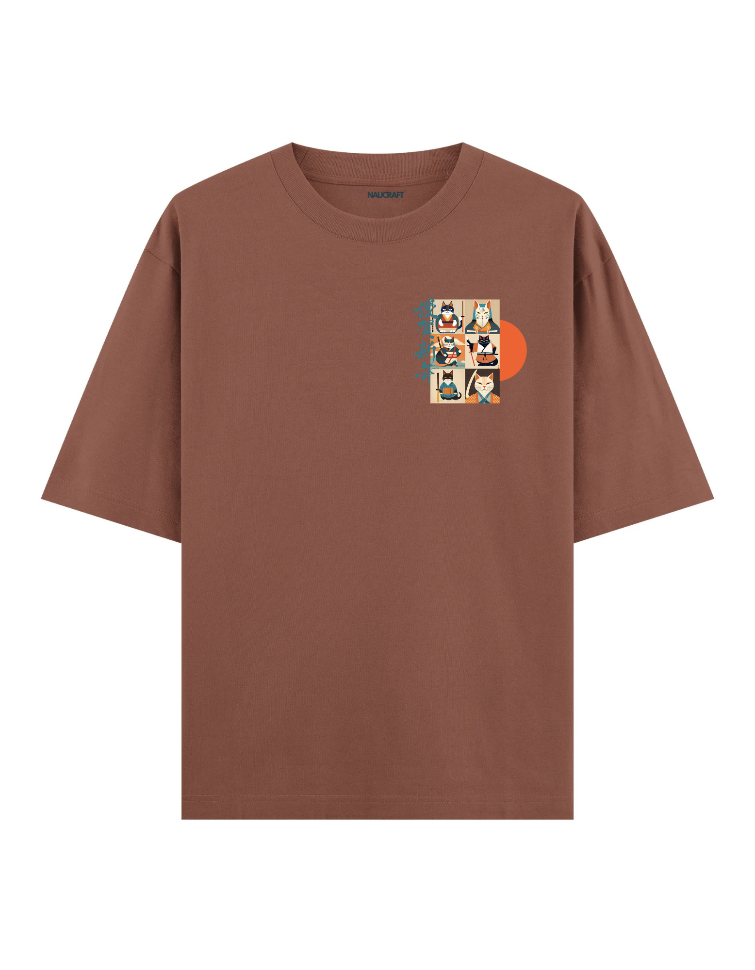 Japon Cats - Oversize T-Shirt