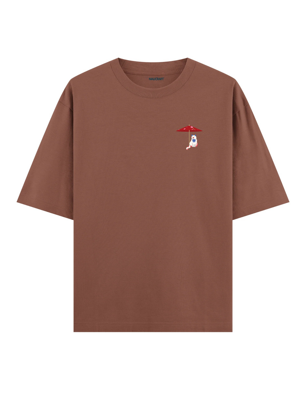 Süslü Kedi - Oversize T-Shirt